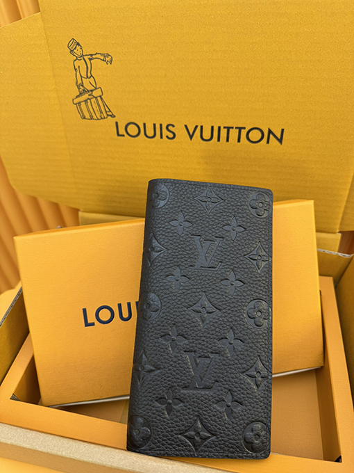 ルイヴィトン Monogram エンボスのソフト牛革ブラザウォレット M69038