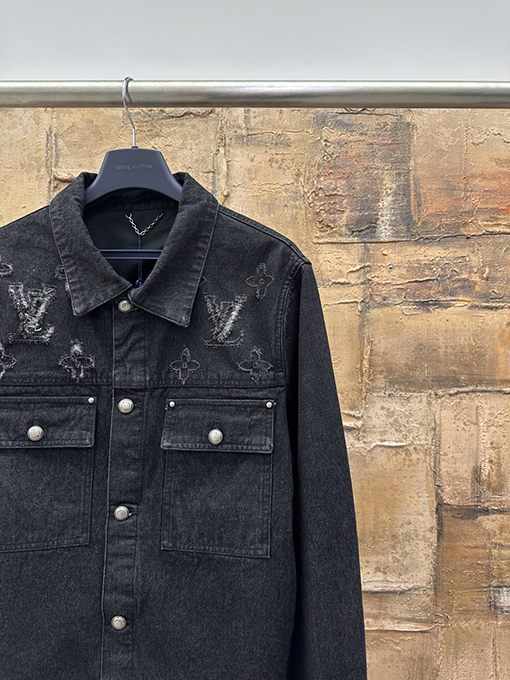 ルイヴィトン カットアウトトラックコート