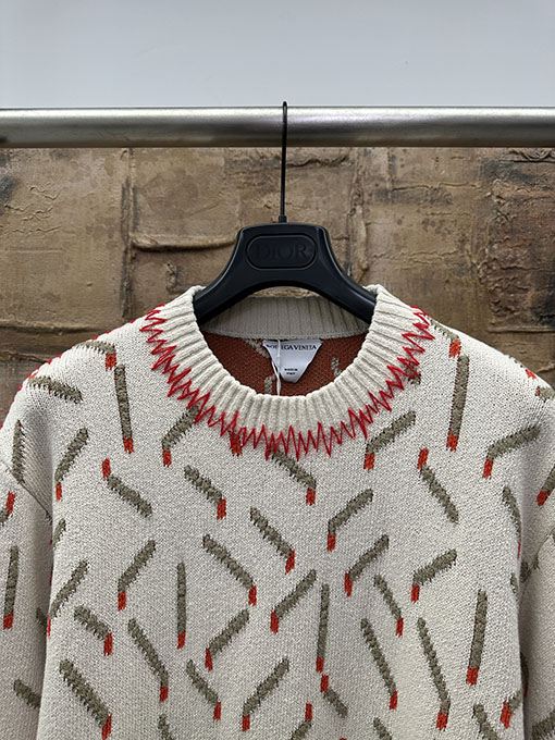 ボッテガヴェネタ マッチ棒ニットウェア