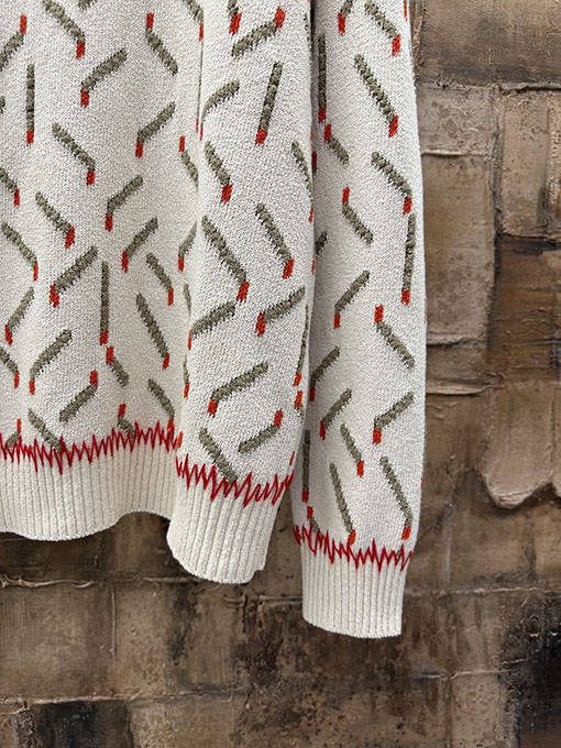 ボッテガヴェネタ マッチ棒ニットウェア