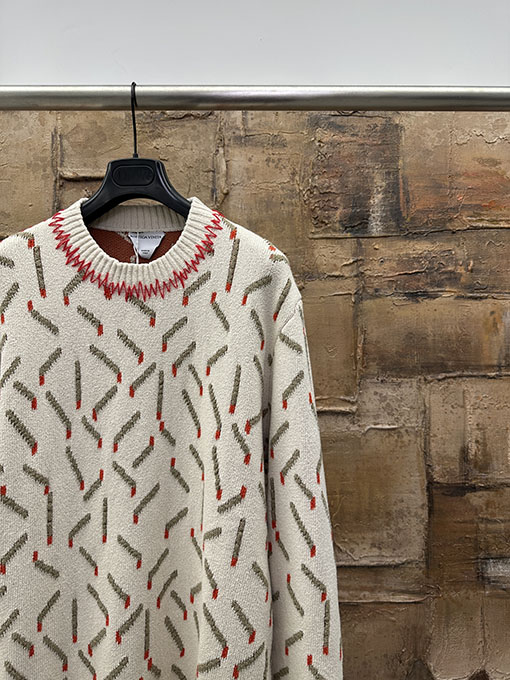 ボッテガヴェネタ マッチ棒ニットウェア