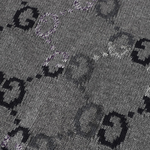 グッチ ダブルGグラデーションオールオーバープリントニットカーディガン