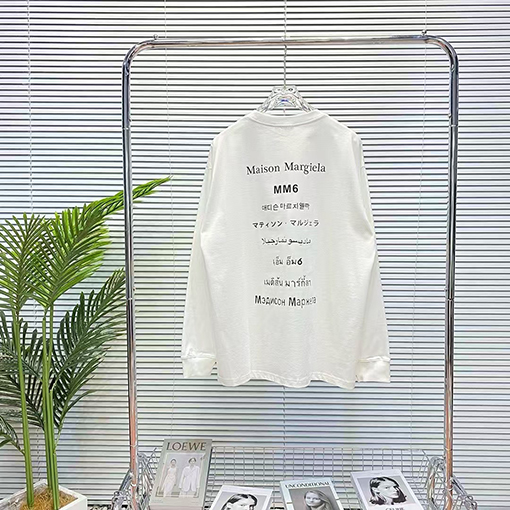 マルタンマルジェラ Maison Margiela MM6 初秋の人気ファッション長袖シャツ