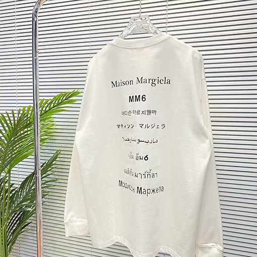 マルタンマルジェラ Maison Margiela MM6 初秋の人気ファッション長袖シャツ