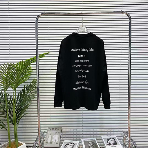 マルタンマルジェラ Maison Margiela MM6 初秋の人気ファッション長袖シャツ