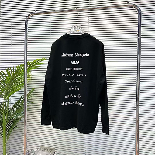 マルタンマルジェラ Maison Margiela MM6 初秋の人気ファッション長袖シャツ