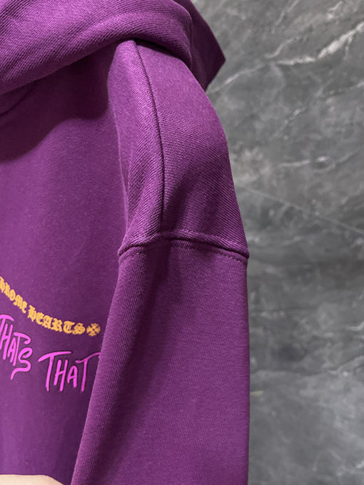 クロムハーツスーパーコピー Matty Boy 紫色のフード付きスウェットシャツ