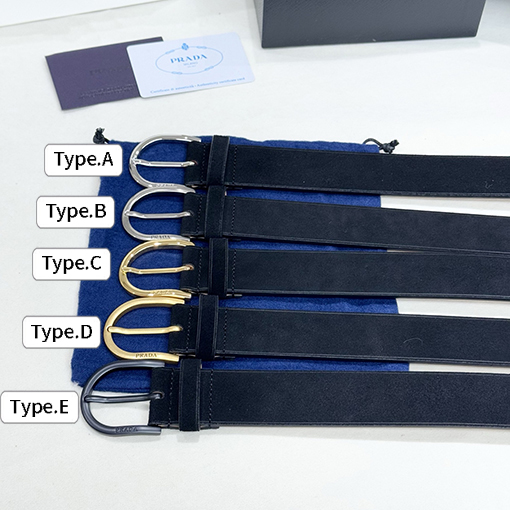 プラダ スエードベルト