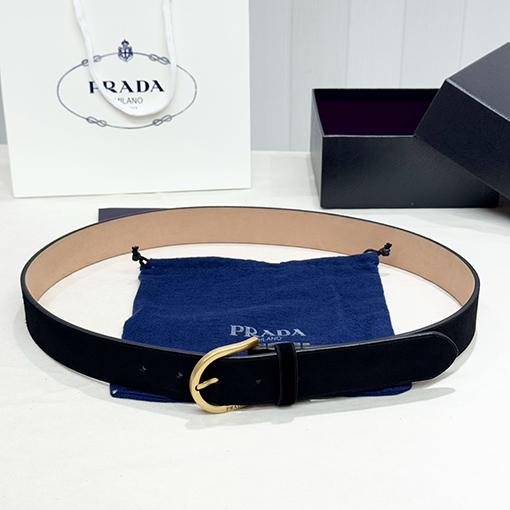 プラダ スエードベルト