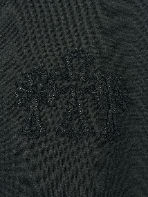 クロムハーツ 馬蹄のクロスアップリケ刺繍りカップルカジュアル長袖シャツ