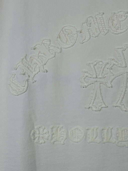 クロムハーツ 馬蹄のクロスアップリケ刺繍りカップルカジュアル長袖シャツ