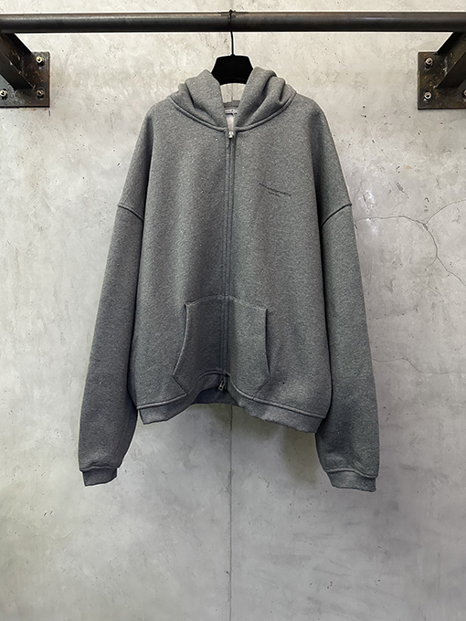 アレキサンダーワン Alexander wang 新作ラインストーンロゴジッパースウェットシャツジャケット