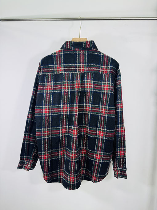 クロムハーツ チェック柄の長袖シャツ