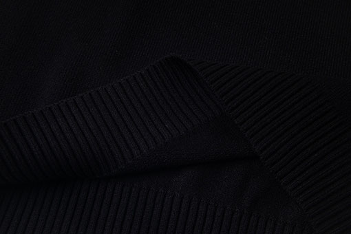 クロムハーツ 新しいクロスニットジャカードアップリケ刺繍ラウンドネックセーター