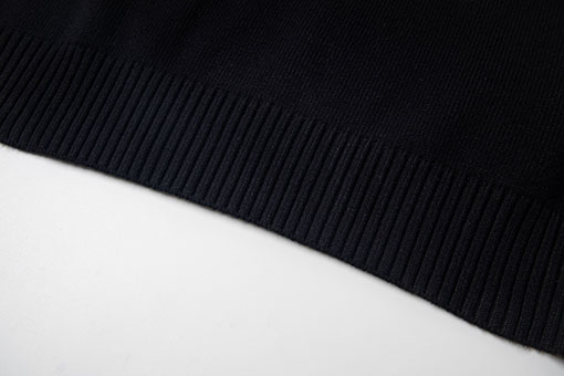 クロムハーツ 新しいクロスニットジャカードアップリケ刺繍ラウンドネックセーター