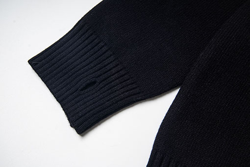 クロムハーツ 新しいクロスニットジャカードアップリケ刺繍ラウンドネックセーター