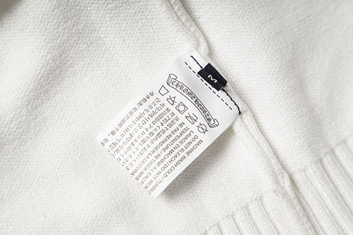 クロムハーツ 新しいクロスニットジャカードアップリケ刺繍ラウンドネックセーター