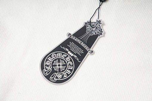 クロムハーツ 新しいクロスニットジャカードアップリケ刺繍ラウンドネックセーター