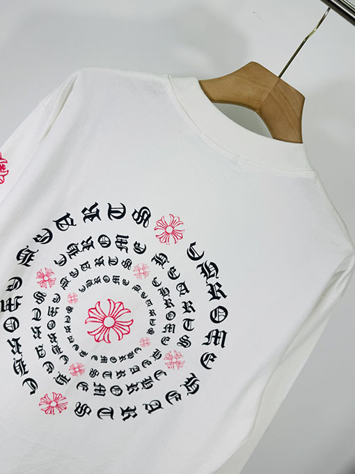 クロムハーツ 馬蹄クロス3Dプリント カップル カジュアル 長袖シャツ