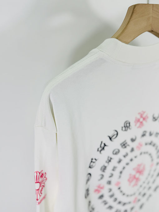 クロムハーツ 馬蹄クロス3Dプリント カップル カジュアル 長袖シャツ