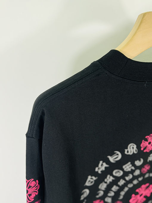 クロムハーツ 馬蹄クロス3Dプリント カップル カジュアル 長袖シャツ