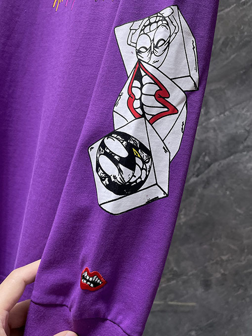 クロムハーツスーパーコピー Matty Boy 紫色の長袖シャツ