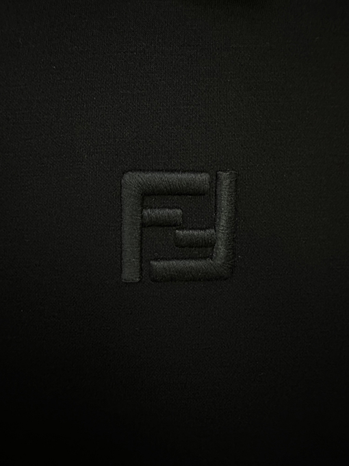 フェンディスーパーコピーミニFFロゴ グレー オーバーフィット パーカー