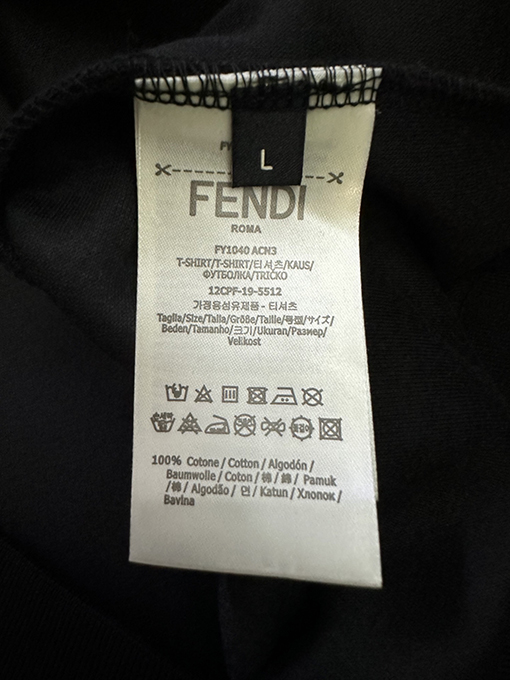 フェンディスーパーコピーミニFFロゴ グレー オーバーフィット パーカー