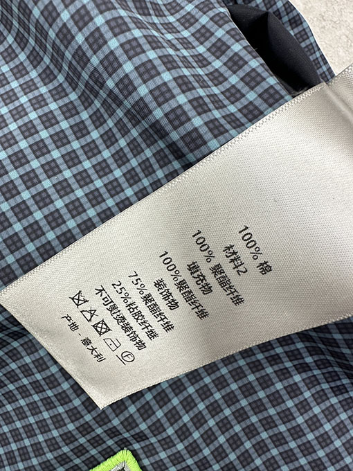 ディオール チェック柄コットンコート