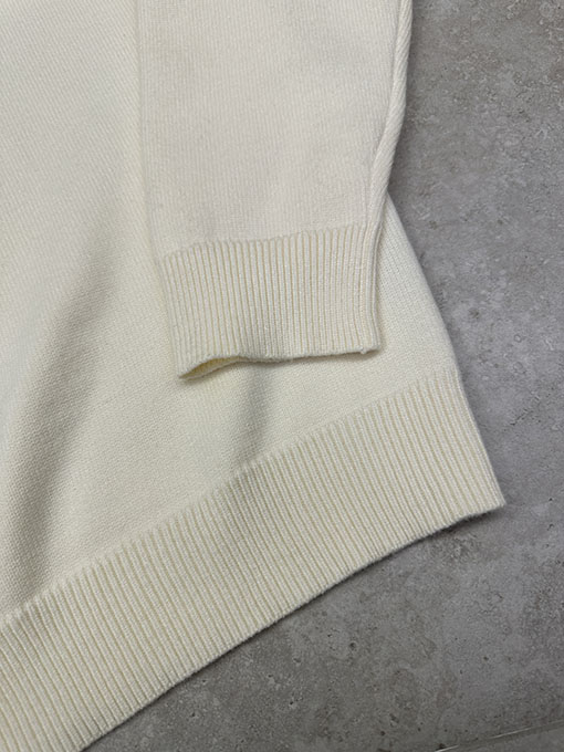 ディオール ケーブル編みのレタードセーター