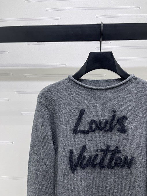 ルイヴィトンスーパーコピー レターニット長袖セーター