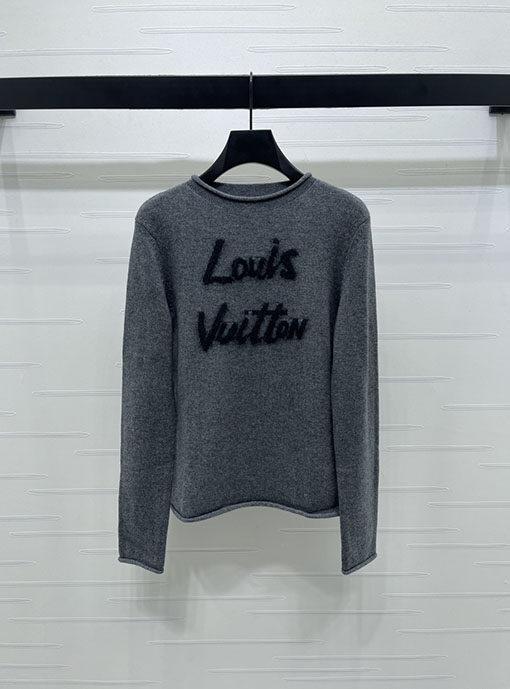 ルイヴィトンスーパーコピー レターニット長袖セーター