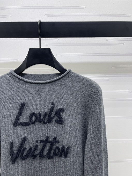 ルイヴィトンスーパーコピー レターニット長袖セーター
