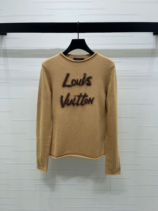 ルイヴィトンスーパーコピー レターニット長袖セーター