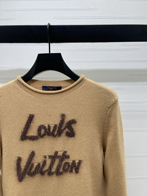 ルイヴィトンスーパーコピー レターニット長袖セーター