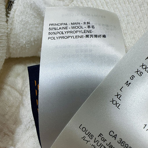 ルイヴィトンコピー ジッパー付きジャカードニットカーディガン