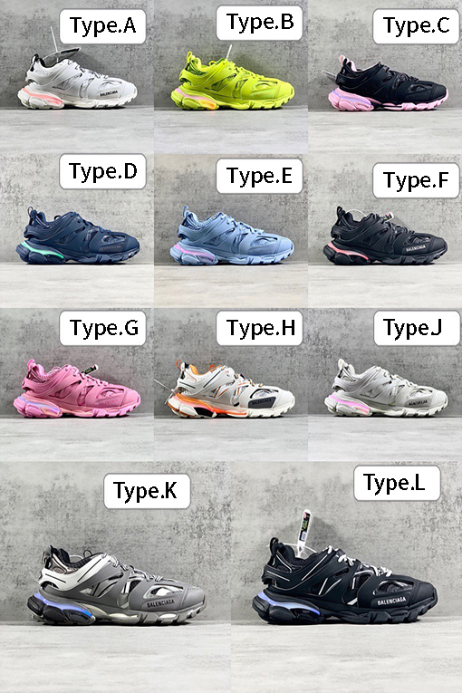 バレンシアガ Track Trainer アウトドアスポーツシューズ