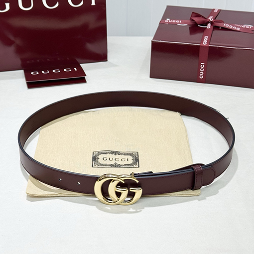 グッチ 新しいナッパカーフスキンベルト