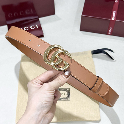 グッチ 新しいナッパカーフスキンベルト