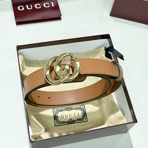 グッチ 新しいナッパカーフスキンベルト