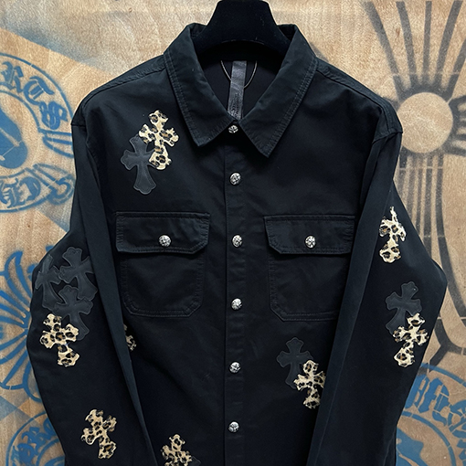 クロムハーツ ツイルパッチワークデニムジャケット