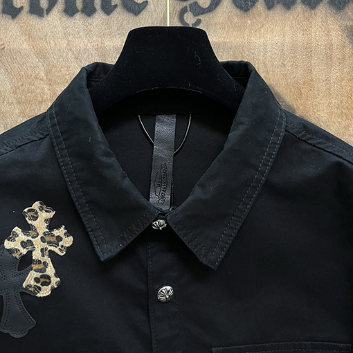 クロムハーツ ツイルパッチワークデニムジャケット