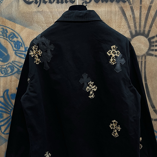 クロムハーツ ツイルパッチワークデニムジャケット