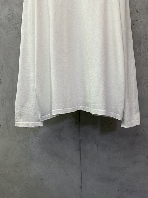 サンローランコピー クラシックなロゴプリントのヘビーウェイト長袖シャツ