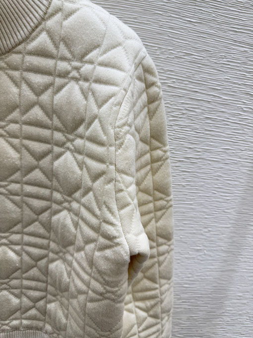 ディオール 新作の蝶刺繍ニットカーディガン