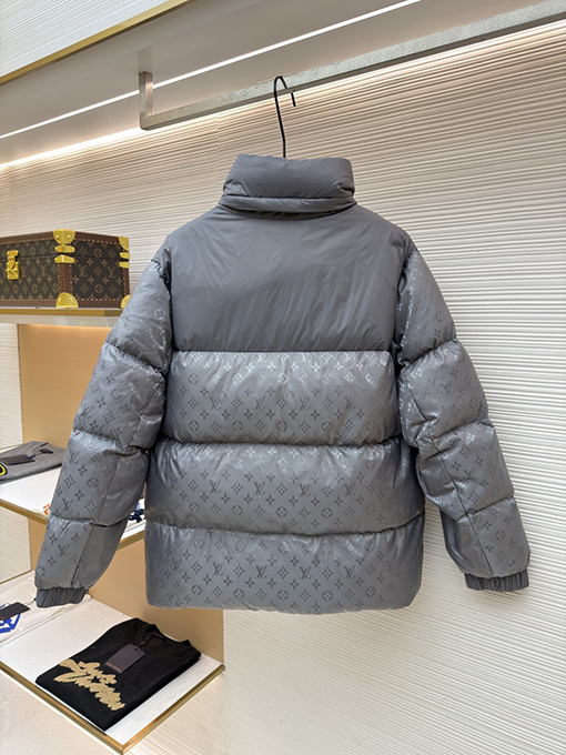 ルイヴィトンスーパーコピー パッチワークプリントダウンジャケット
