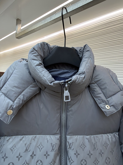 ルイヴィトンスーパーコピー パッチワークプリントダウンジャケット