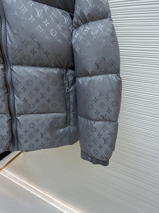 ルイヴィトンスーパーコピー パッチワークプリントダウンジャケット