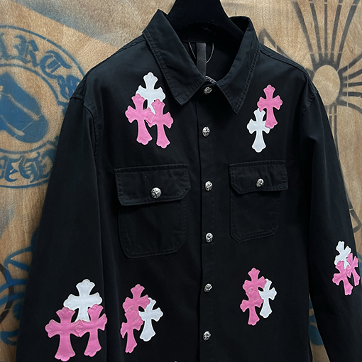 クロムハーツ 新モデルパッチワークデニムジャケット