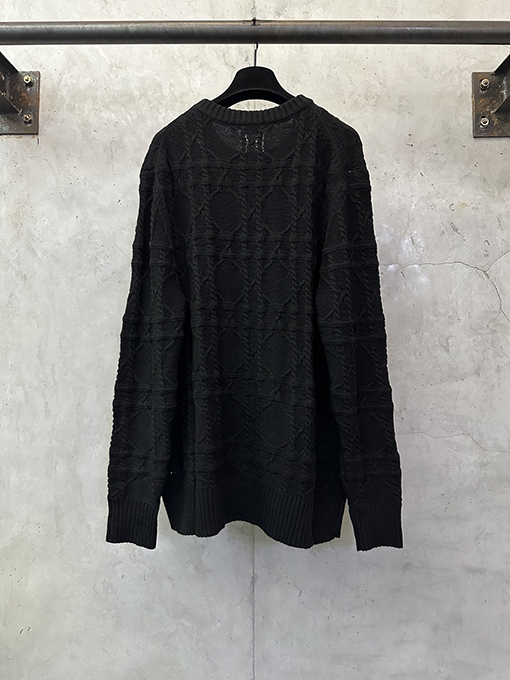 ディオール カシミア生地のカナージュニットセーター